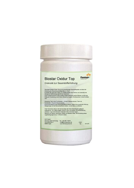 BIOSTAR® Oxidur Top 10 kg – Sauerstoffaktivator für Teiche, Schwimmteiche und Naturpools