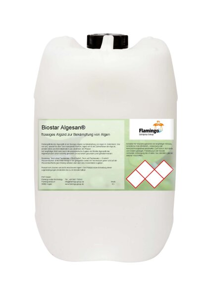BIOSTAR® Algesan 1 L – Flüssiges Algenmittel zur Behandlung von Algen im Teich