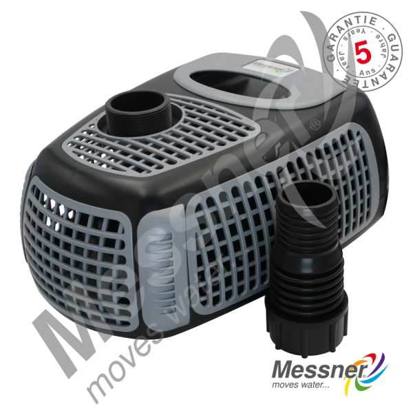 Messner eco-X2 plus 15000 Teichpumpe – 14.700 l/h, 105 W
