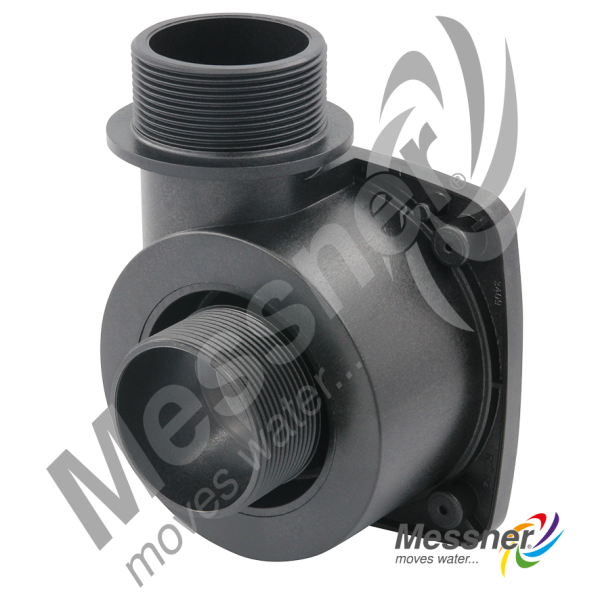 Messner Pumpengehäuse 2" AG für eco-X2 |Tec2 20000, eco-X2 Plus | Tec2 Plus 15000 mit Zwischenflansch, O-Ring