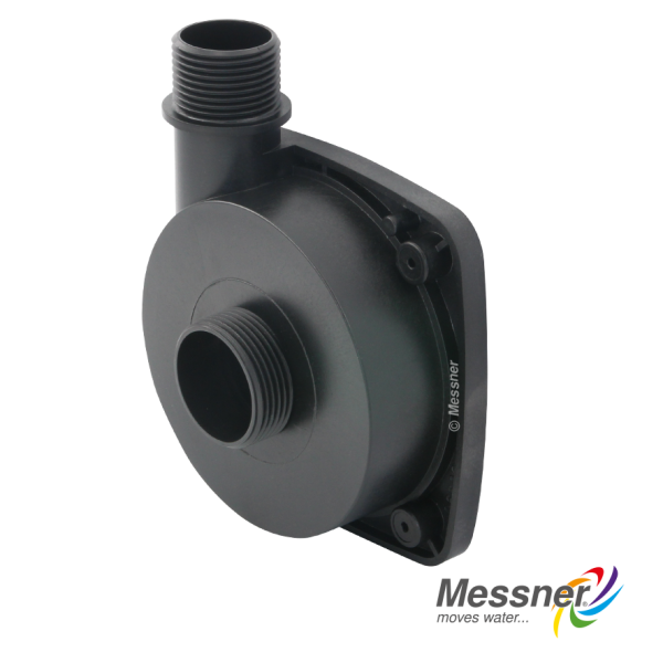 Messner Pumpengehäuse 1" AG inkl. Saugeinsatz, montiert  für power-X2  / power-Tec2 4000-8000